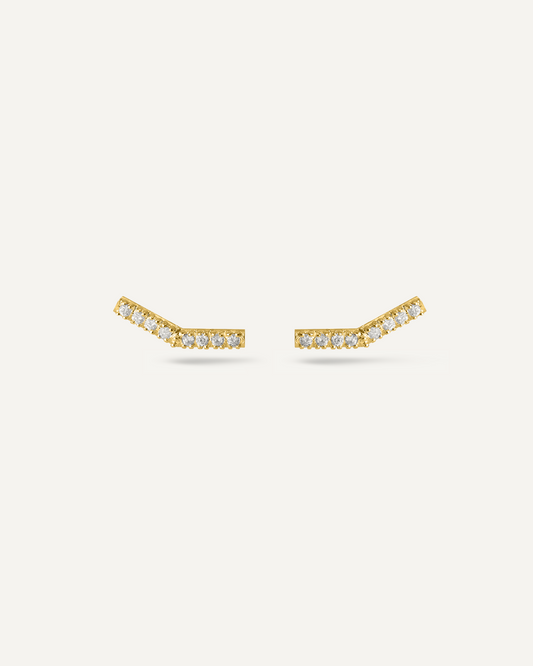 Brinco Amelie Diamantes em Ouro 18K