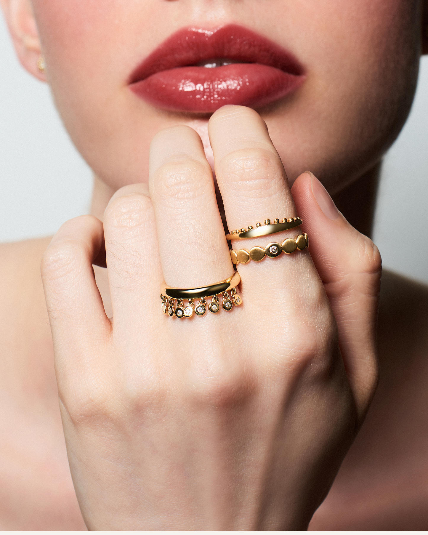 Anel Céu Diamante em Ouro 18K